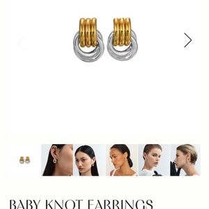 Heaven Mayhem Knot Earrings